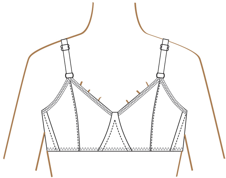 Adding Fullness to Upper/Lower Cup