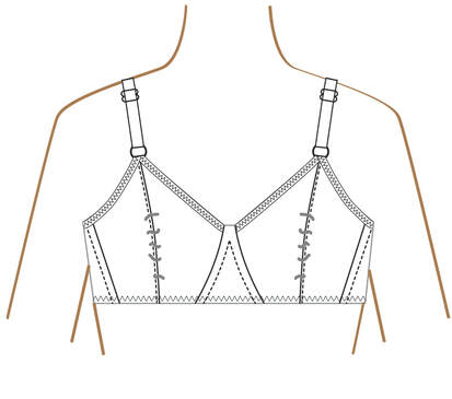 Adjusting Cup Length: Zenita Wireless Bra